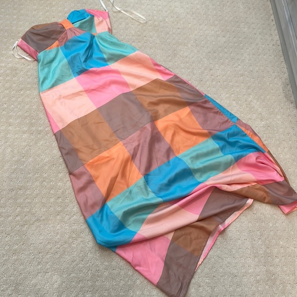 Red Dress Boutique Colorful Strapless Dress